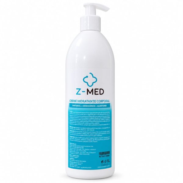 Creme hidratante c/ zinco 1L